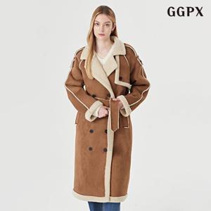 GGPX 양털 스웨이드 무스탕코트(GODJH012D)