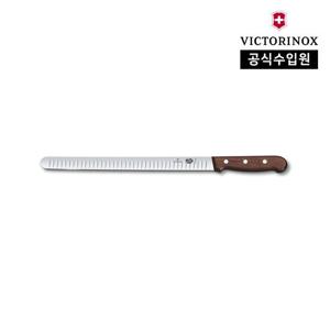 [빅토리녹스/공식] 로즈 우드 살몬 나이프 30cm 5.4120.30