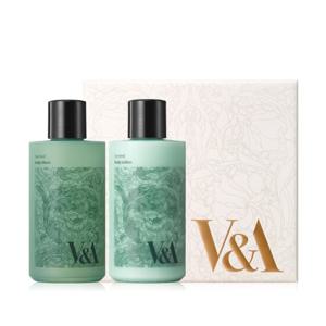 V&A 센티드 바디 기프트 세트[프레시 부케]워시200mL로션200mL