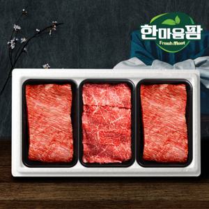 [한마음팜] 한우 정육 선물세트 4호(1.5kg) 불고기/양지