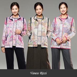 [바네사리찌]24FW  핫픽스 기모 앙상블 (블라우스+베스트)