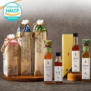 [웰굿]국산 저온압착 참기름 단품 선물세트 2호(250ml)