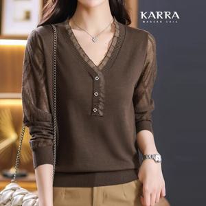 KARRA 큐빅클로버니트_A4S0508