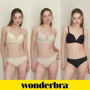 [Wonderbra] 퓨징볼륨 노와이어 브라팬티 6종세트 WBW4N333436_T