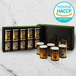 [웰굿]HACCP 광천김 캔 선물세트 2호(김캔5자반캔5)