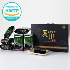 [웰굿]HACCP 광천 파래식탁김 선물세트 2호(12gX16봉)