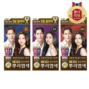 [리엔]리엔 흑모비책 뿌리새치염색 크림 100g x 3(3종 택1)