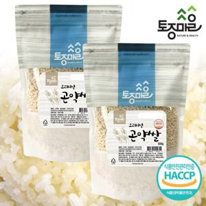 [토종마을]HACCP인증 오리지널 곤약쌀 500g X 2개