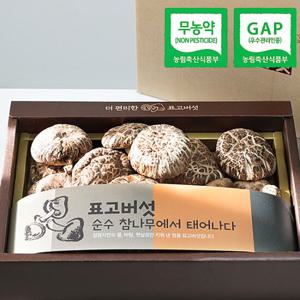 [웰굿]무농약GAP인증 표고버섯 천자고 흑화고세트(흑화고250g)