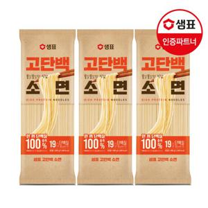 샘표 고단백 소면 400g x3개