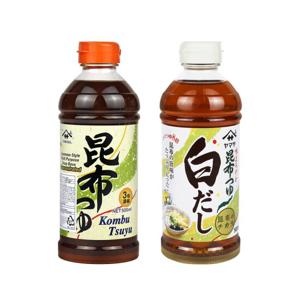 [특가] 야마사 다시마쯔유 500ml+시로다시(백다시) 500ml