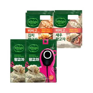 비비고 왕교자 1.05kg x2개+김치 420g 2개+새우 315g x2개