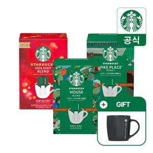 스타벅스 드립백 3종 2+2 골라담기 (블랙 머그 370ml 증정)