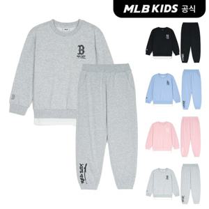 (공식)25SS 스트릿 로고 레이어드 맨투맨 세트 (4color)