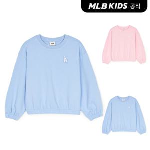 [MLB키즈]25SS 베이직 여아 스몰로고 맨투맨 (2color)