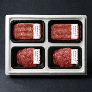 [박참봉푸줏간]한우 떡갈비/언양불고기 혼합선물세트 5호 1.62kg (떡갈비360g x 2팩 / 언양불고기450g x 2팩)