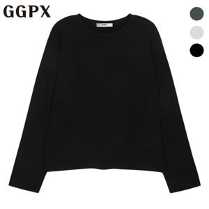 GGPX  기모 라운드넥 스판 티셔츠 (GOBTS021F)