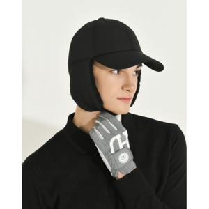 헤지스 골프 23FW 가격인하패디드 이어플랩 캡 (BLACK) HUHE3F714BK