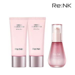 [리엔케이] 광채톤업 컬러크림 30ml 2개 + 생기세럼 30ml 1개