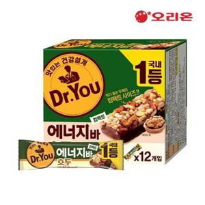 오리온 닥터유 에너지바 컴팩트 호두(34g) x 12P