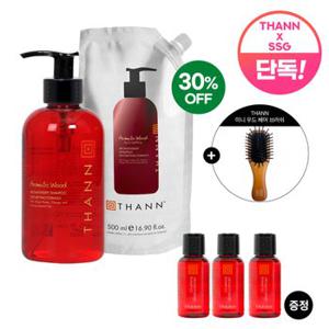 [SSG단독][5]탄 THANN 아로마틱 우드 샴푸 750ml 세트 (본품+리필)