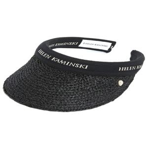 헬렌카민스키 마리나 여성 바이저 HAT50318 CHARCOAL BLACK LOGO