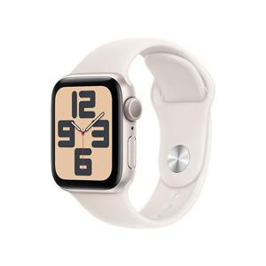 Apple 애플워치SE 40mm, GPS (스타라이트 알루미늄, 스타라이트 스포츠밴드, S/M)-[MXEF3KH/A]