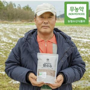 국산 무농약 햇 찰 수수 1kg