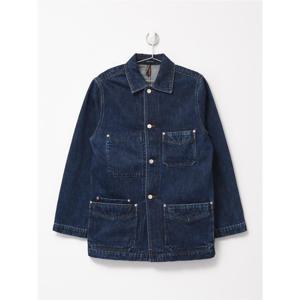 [해외배송] 드레익스 SELVEDGE DENIM 5-POCKET CHORE JACKET_STONE WASH