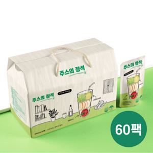 주스의정석 양배추사과즙 100ml (60팩, 2박스)