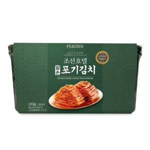 [피코크] 조선호텔 썰은 포기김치 1.9kg