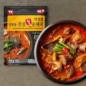 [외갓집] 토종순대 장항동 진심 열 순대국 700g X 10팩