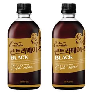 칸타타 콘트라베이스 블랙 500ml x 24페트 커피 콜드브루