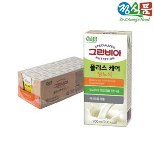[정식품]그린비아 플러스케어 당뇨식 전문영양식 200mlx24팩