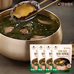 강강술래 전복 담은 한우 미역국 500g x 4팩