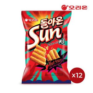 [오리온] 썬 핫스파이시맛(80g) x 12개