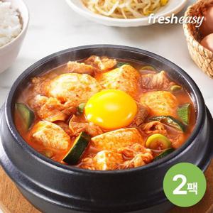 [프레시지] 북창동소고기순두부찌개 620g x2팩 (냉장)