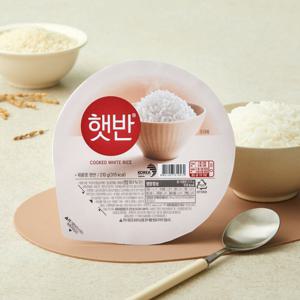 [CJ]햇반 백미 즉석밥 210g  36개 (1BOX)