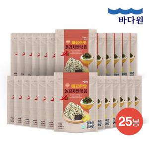 [바다원] 깨끗한 돌김자반볶음 매콤한맛 40g x 25봉