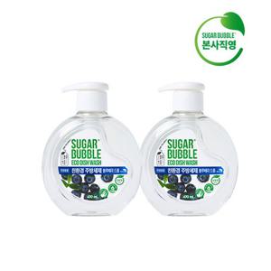 슈가버블 친환경 주방세제 블루베리 드롭 470mL x 2