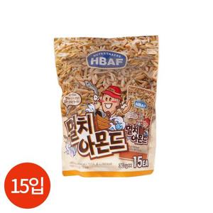 갤러리아_HBAF 바프 멸치 아몬드 30g x 15입