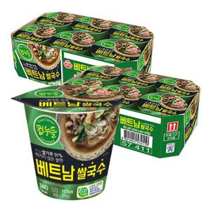 [오뚜기] 컵누들 베트남쌀국수 47g X 12개