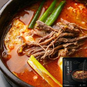 집밥장인 참이맛 육개장 블랙 500g 10팩 [실온]