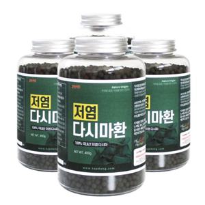 [갑당약초]저염 다시마환 400g X 4병 구성  (국내산 저염다시마)