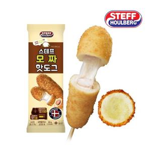 [스테프 핫도그] 스테프 모짜핫도그 80g x 8팩 치즈 핫도그 간식