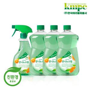 은나노스텝 시즌3 550ml 1개+리필 1,100ml 3개(스프레이 1개 포함)