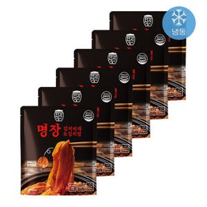 명장 김치찌개 김치찜, 250g, 6개입