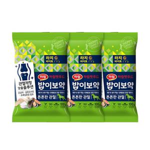 [하림펫푸드] 밥이보약 DOG 튼튼한관절 라지바이트 100g x 3개