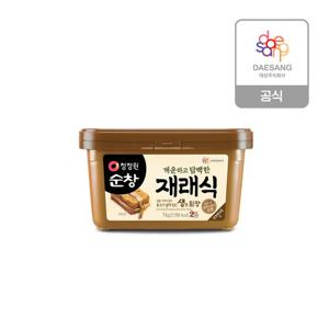 F)청정원 재래식 생된장(사각) 1kg