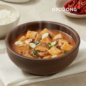 [교동식품] 실온탕 간편조리 차돌된장찌개 450g x 6팩